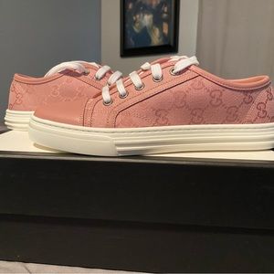 Women’s Gucci Pink Sneakers